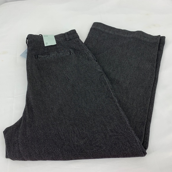 Prologue Pants - Prologue Size 12 Black High Waist Wide Leg Pants